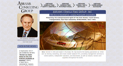 Desktop Screenshot of abramsconsulting.com